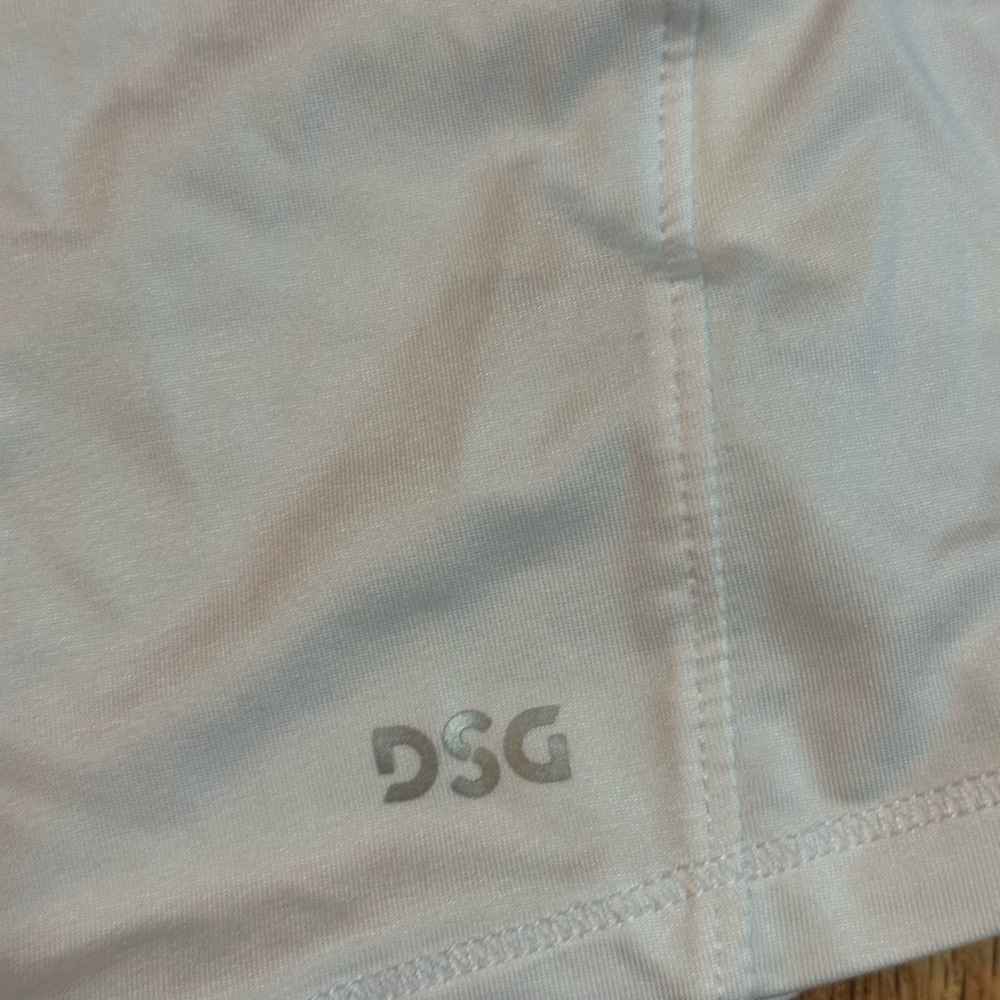 White Mesh Racerback Tank Top - Picture 2 of 3